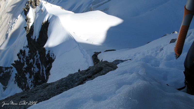 L'arête de la Pointe Isabella