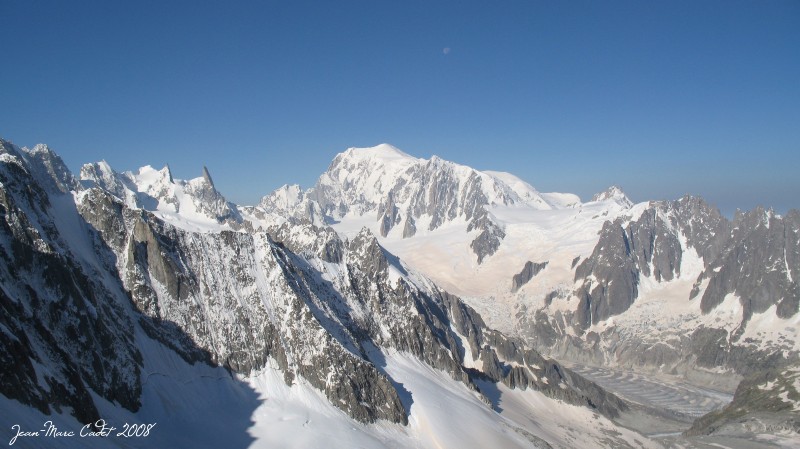 Le Mont Blanc depuis la Pointe Isabella ou presque ...