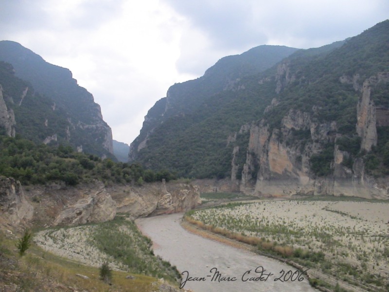 Le Canyon de Montrebei (Catalogne)