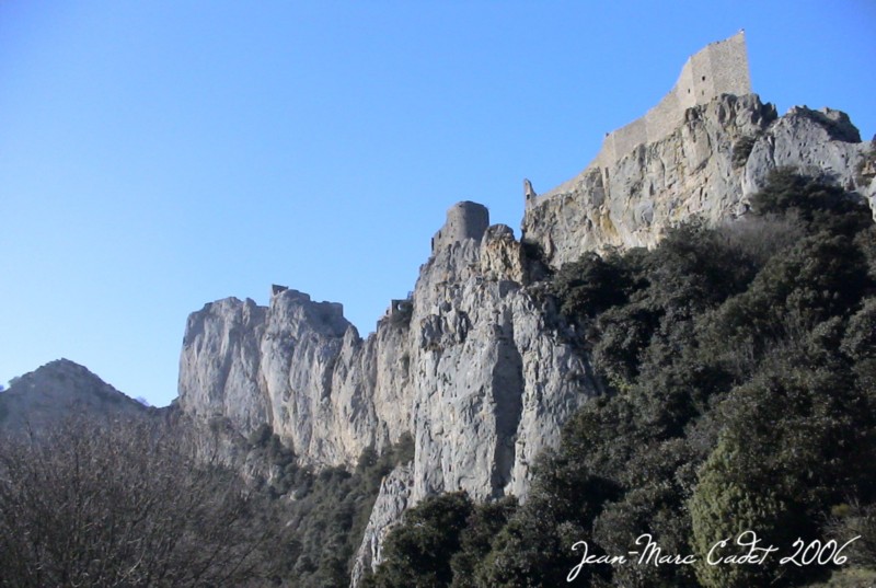 Le Chateau de Peyrepertus (Pyrénées Orientales)