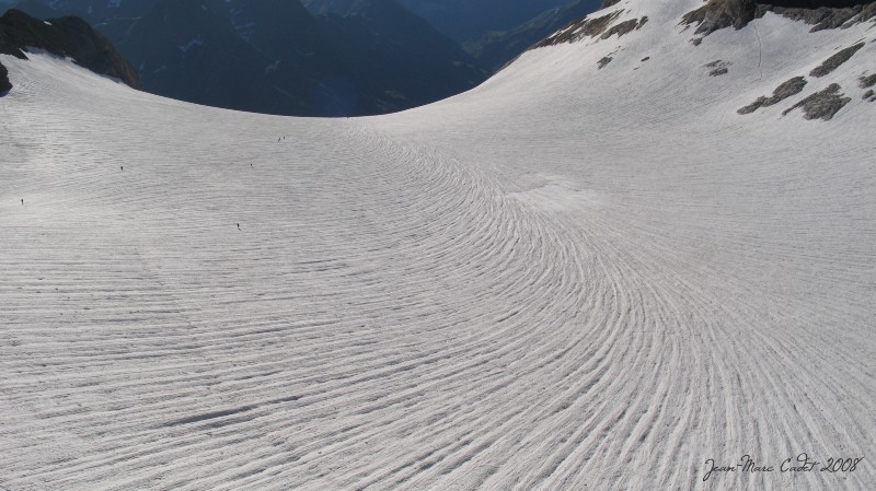Le Glacier d'Ossoue depuis le Clos de la Hount (Hautes Pyrénées)
