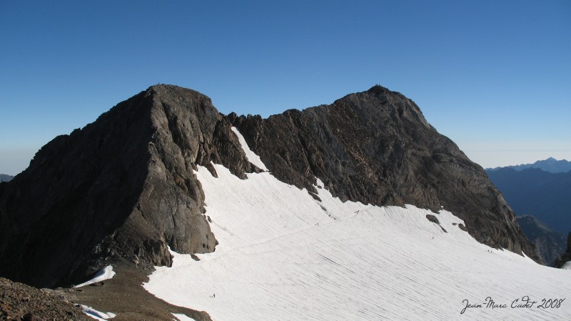 Le Clot de la Hount et la Pique Longue du Vignemale (Hautes Pyrénées)