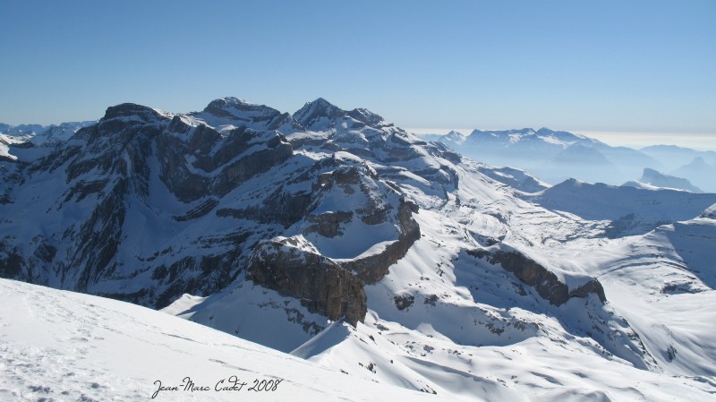 Jusqu'au Mont Perdu depuis le Taillon (Aragon)