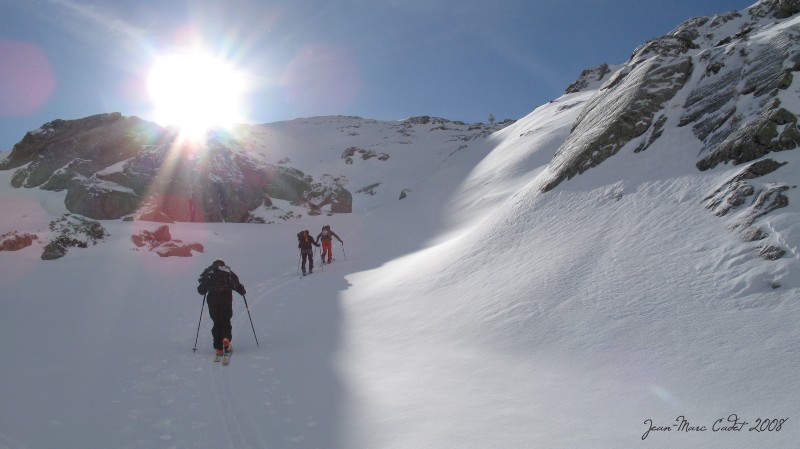En montant au Turon de Néouvielle (Hautes Pyrénées)